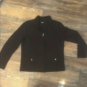 Croft & Barrow Quilted Black Jacket